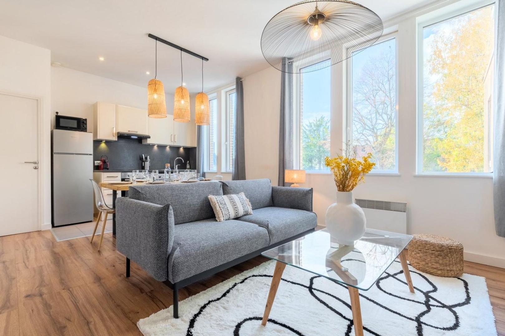 Modern, Quiet 3-Bedroom Apartment With Parking Marcq-en-Baroeul Exteriér fotografie